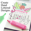 Faber Castell Pastel Textliner Marker Pen in Assorted Colors - Pack of 8 Marker