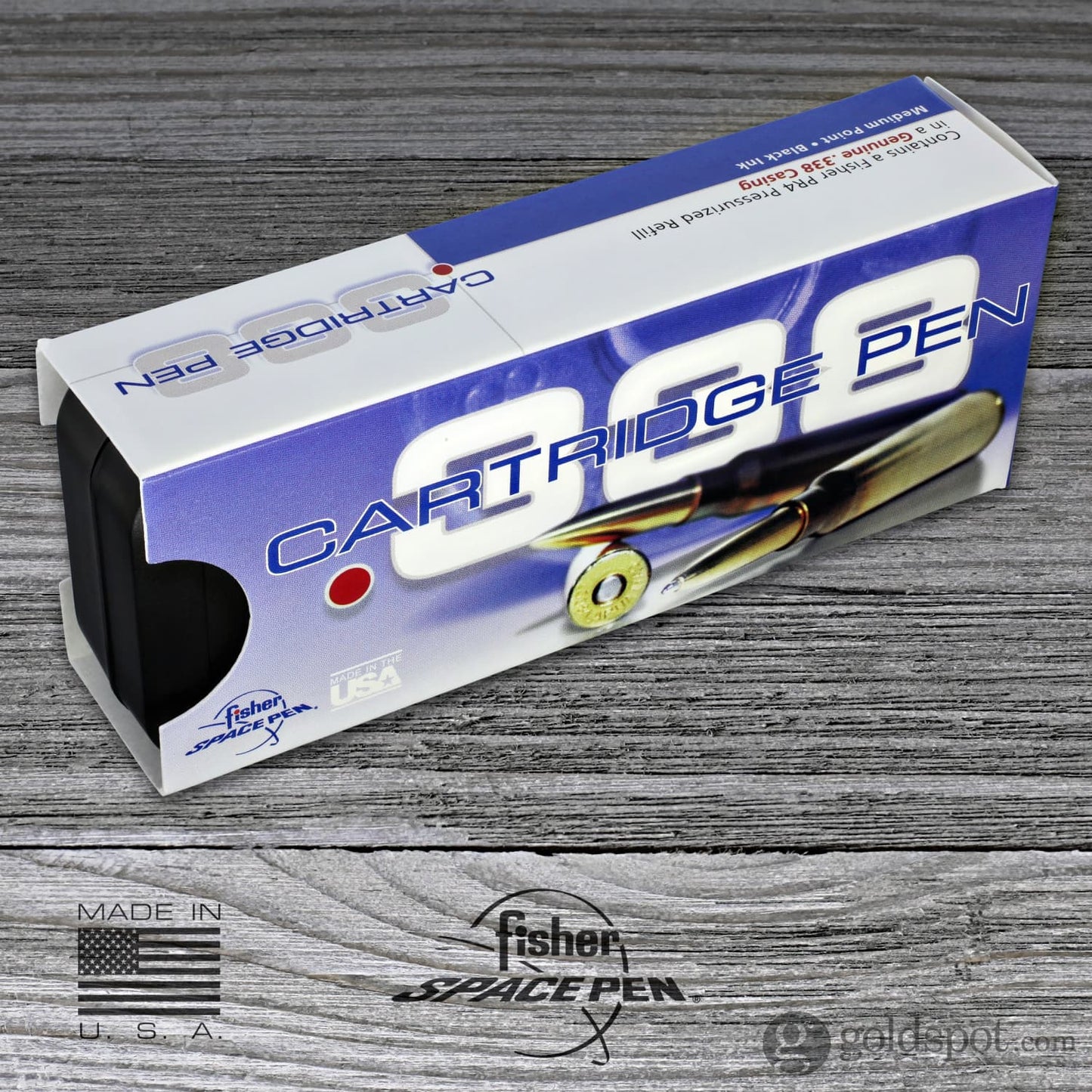 Fisher Space 338 Genuine Ballpoint Pen in Raw Brass Ballpoint Pen