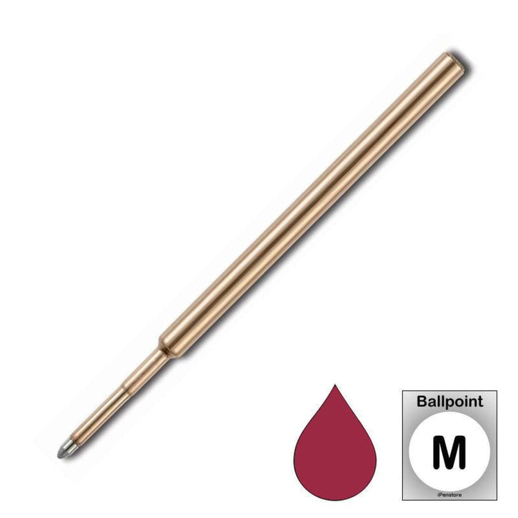 Fisher Space Ballpoint Pen Refill in Burgundy - Medium Point Ballpoint Pen Refill