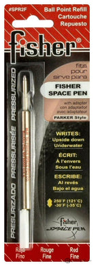 Fisher Space Ballpoint Pen Refill in Red Ballpoint Pen Refill