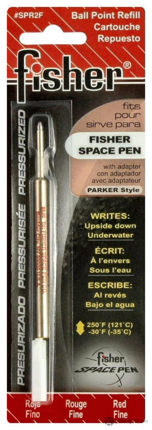 Fisher Space Ballpoint Pen Refill in Red Ballpoint Pen Refill