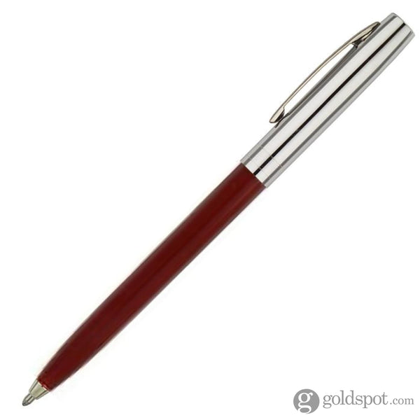Fisher Space Cap-O-Matic Ballpoint Pen in Burgundy with Chrome Trim Ballpoint Pen