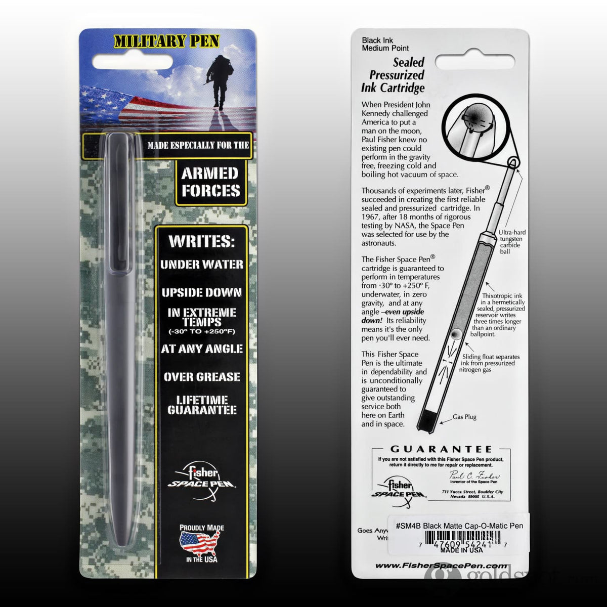 Cap-O-Matic Space Pen First Responders Series - Conservation, Niet Cap-O-Matic Space Pen First Responders Series - Conservation, Niet