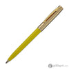 Fisher Space Cap-O-Matic Ballpoint Pen in Yellow with Brass Trim Ballpoint Pen
