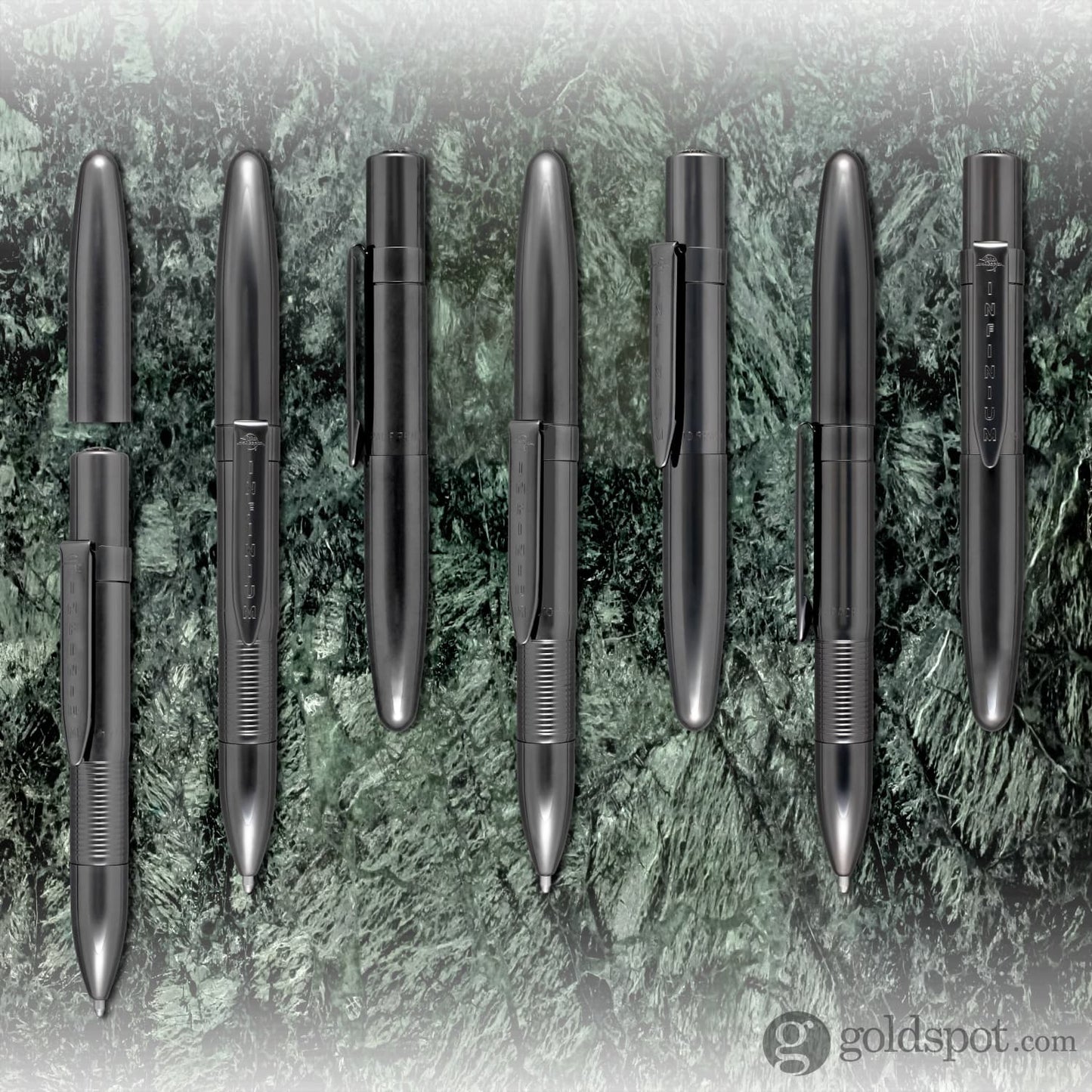 Fisher Space Infinium Ballpoint Pen in Black Titanium Nitride Ballpoint Pens