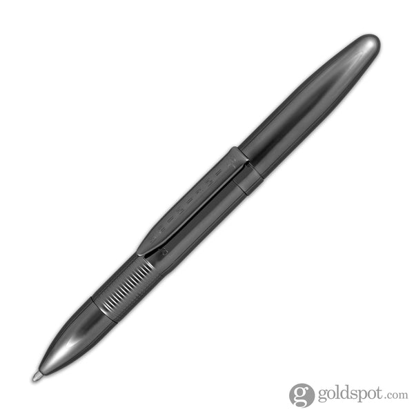 Fisher Space Infinium Ballpoint Pen in Black Titanium Nitride Blue Ballpoint Pens