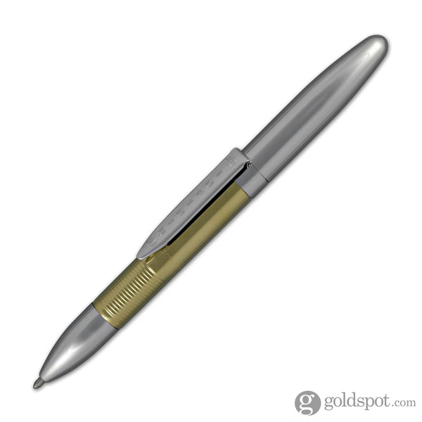 Fisher Space Infinium Ballpoint Pen in Gold Titanium Nitride and Chrome Blue Ballpoint Pens