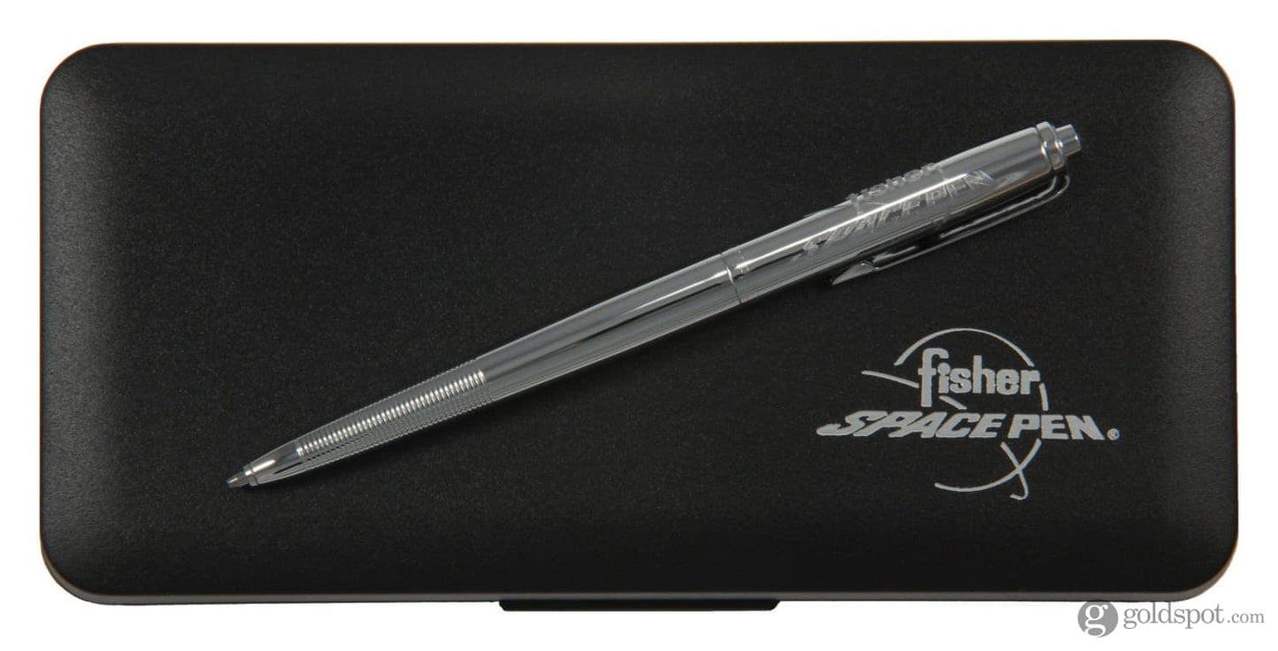 Fisher Space Pen Astronaut Ballpoint Pen in Chrome July 20 1969 Engraving Ballpoint Pen