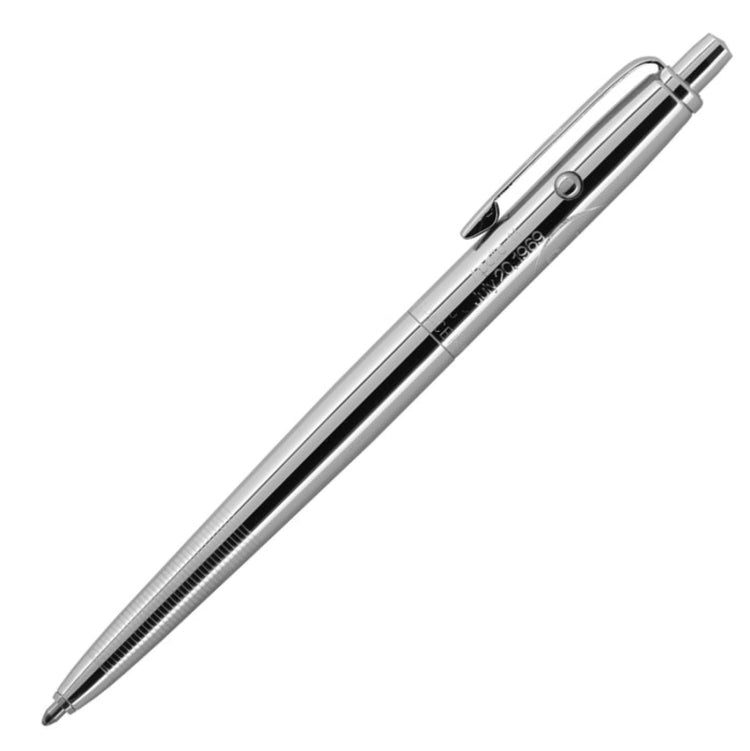 Fisher Space Pen Astronaut Ballpoint Pen in Chrome July 20 1969 Engraving Ballpoint Pen