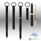 Fisher Space Pen Backpacker Ballpoint Pen in Black Anodized Aluminum with Key Chain Ballpoint Pen