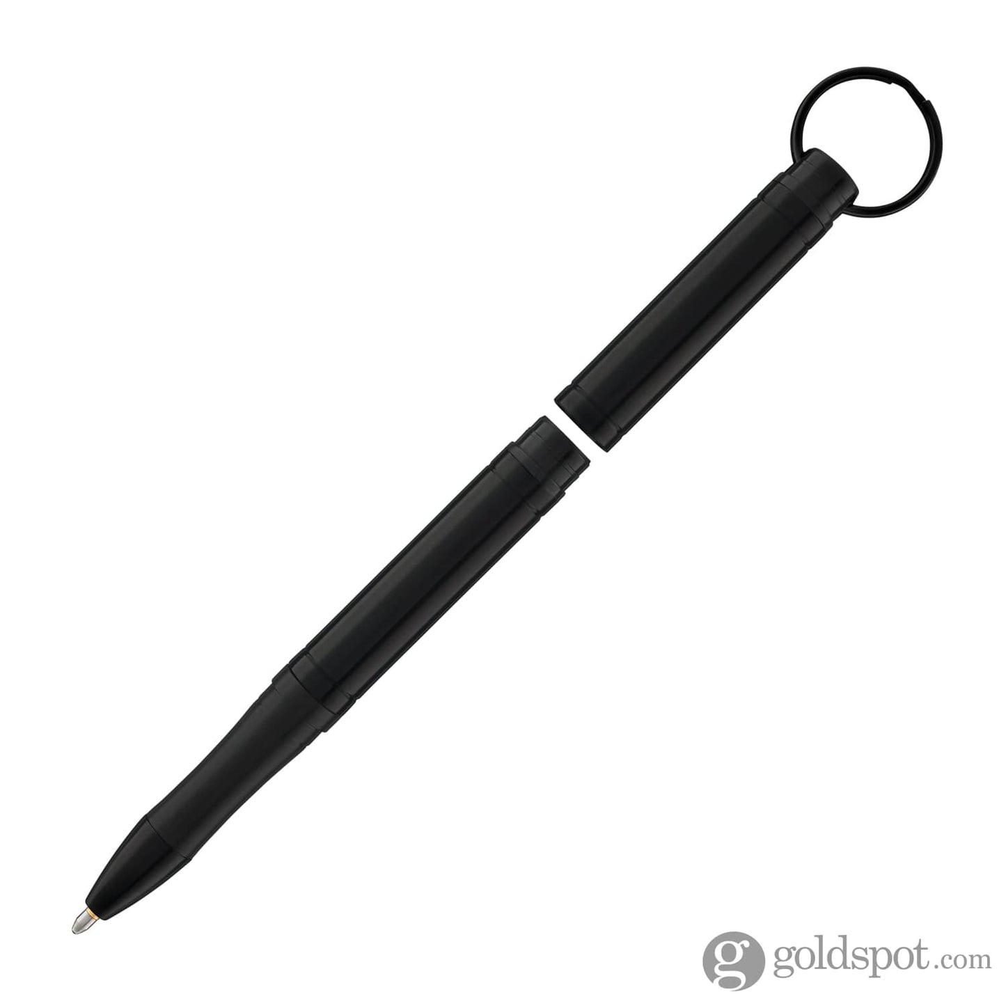 Fisher Space Pen Backpacker Ballpoint Pen in Black Anodized Aluminum with Key Chain Ballpoint Pen