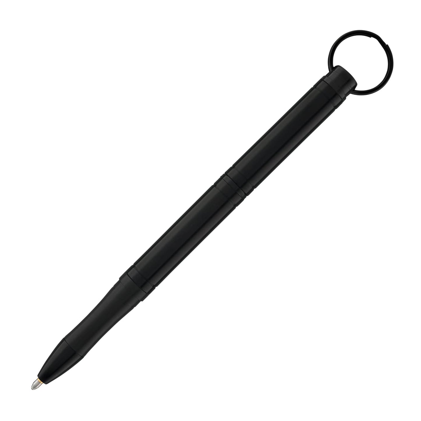 Fisher Space Pen Backpacker Ballpoint Pen in Black Anodized Aluminum with Key Chain Ballpoint Pen