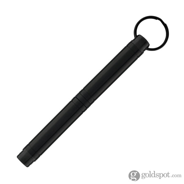 Fisher Space Pen Backpacker Ballpoint Pen in Black Anodized Aluminum with Key Chain Ballpoint Pen