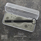 Fisher Space Pen Backpacker Ballpoint Pen in Black with NASA Meatball Logo Ballpoint Pen