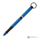 Fisher Space Pen Backpacker Ballpoint Pen in Blue Anodized Aluminum with Key Chain Ballpoint Pen