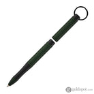Fisher Space Pen Backpacker Ballpoint Pen in Green Anodized Aluminum with Key Chain Ballpoint Pen