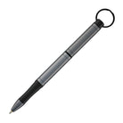 Fisher Space Pen Backpacker Ballpoint Pen in Grey Anodized Aluminum with Key Chain Ballpoint Pen