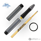 Fisher Space Pen Backpacker Ballpoint Pen in Grey Anodized Aluminum with Key Chain Ballpoint Pen