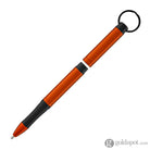Fisher Space Pen Backpacker Ballpoint Pen in Orange Anodized Aluminum with Key Chain Ballpoint Pen