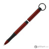 Fisher Space Pen Backpacker Ballpoint Pen in Red Anodized Aluminum with Key Chain Ballpoint Pen