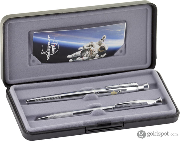 Fisher Space Pen Ballpoint Pen with Thunderbirds Engraving in Chrome Ballpoint Pen