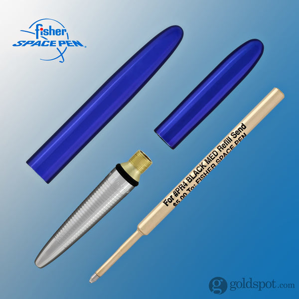 Fisher Space Pen Bullet Ballpoint Pen in Blueberry Ballpoint Pen