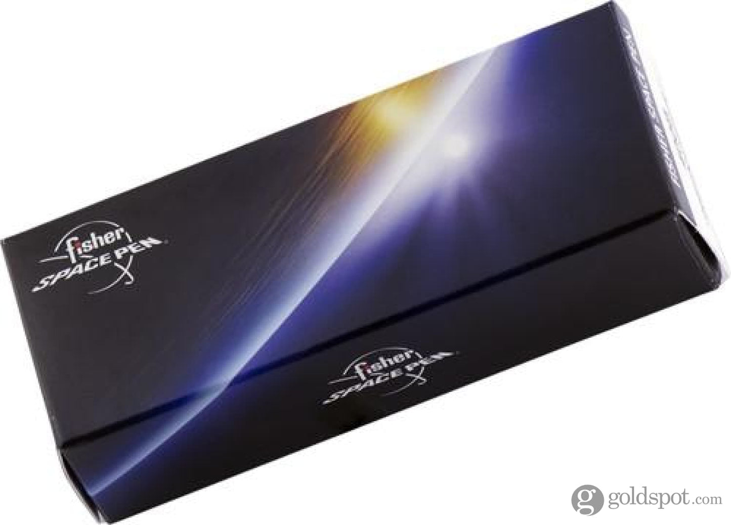 Fisher Space Pen Bullet Ballpoint Pen in Matte Black with American Flag Emblem Ballpoint Pen