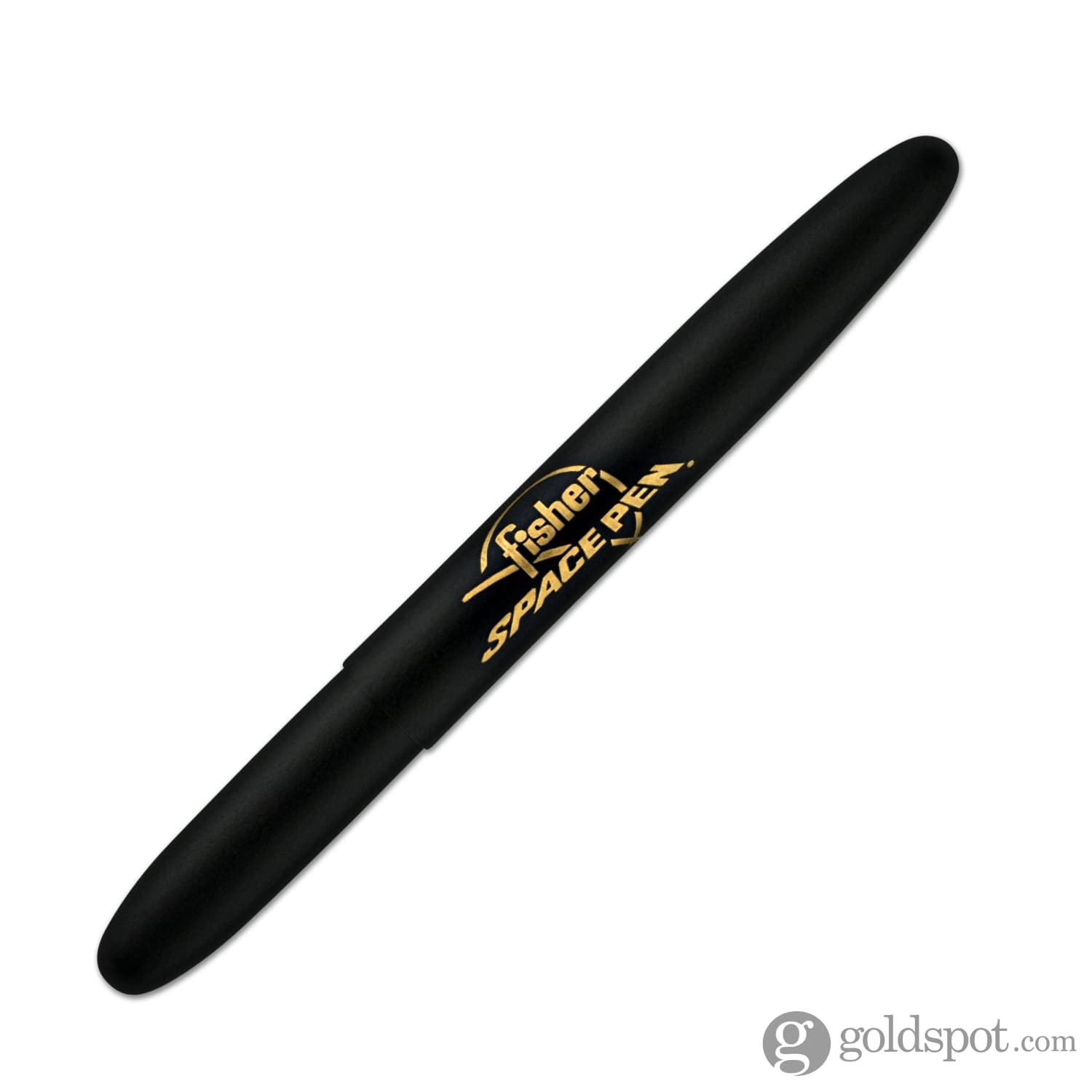 Matte Black Bullet Space Pen, Fisher Space Pen Logo
