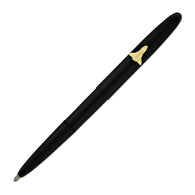 Fisher Space Pen Bullet Ballpoint Pen in Matte Black with Shuttle Emblem