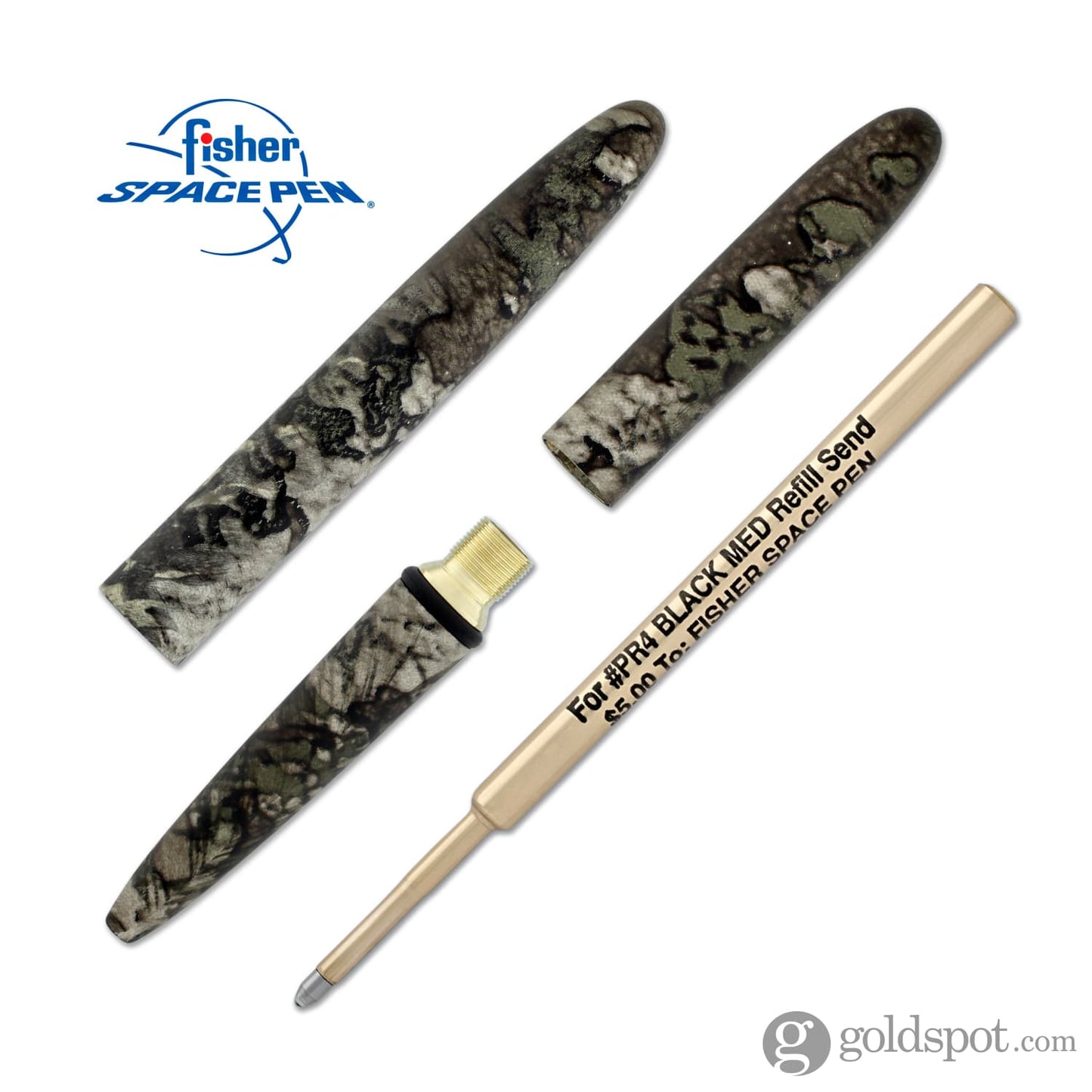 Fisher Space Pen Bullet Ballpoint Pen in TrueTimber Strata Camouflage Ballpoint Pen