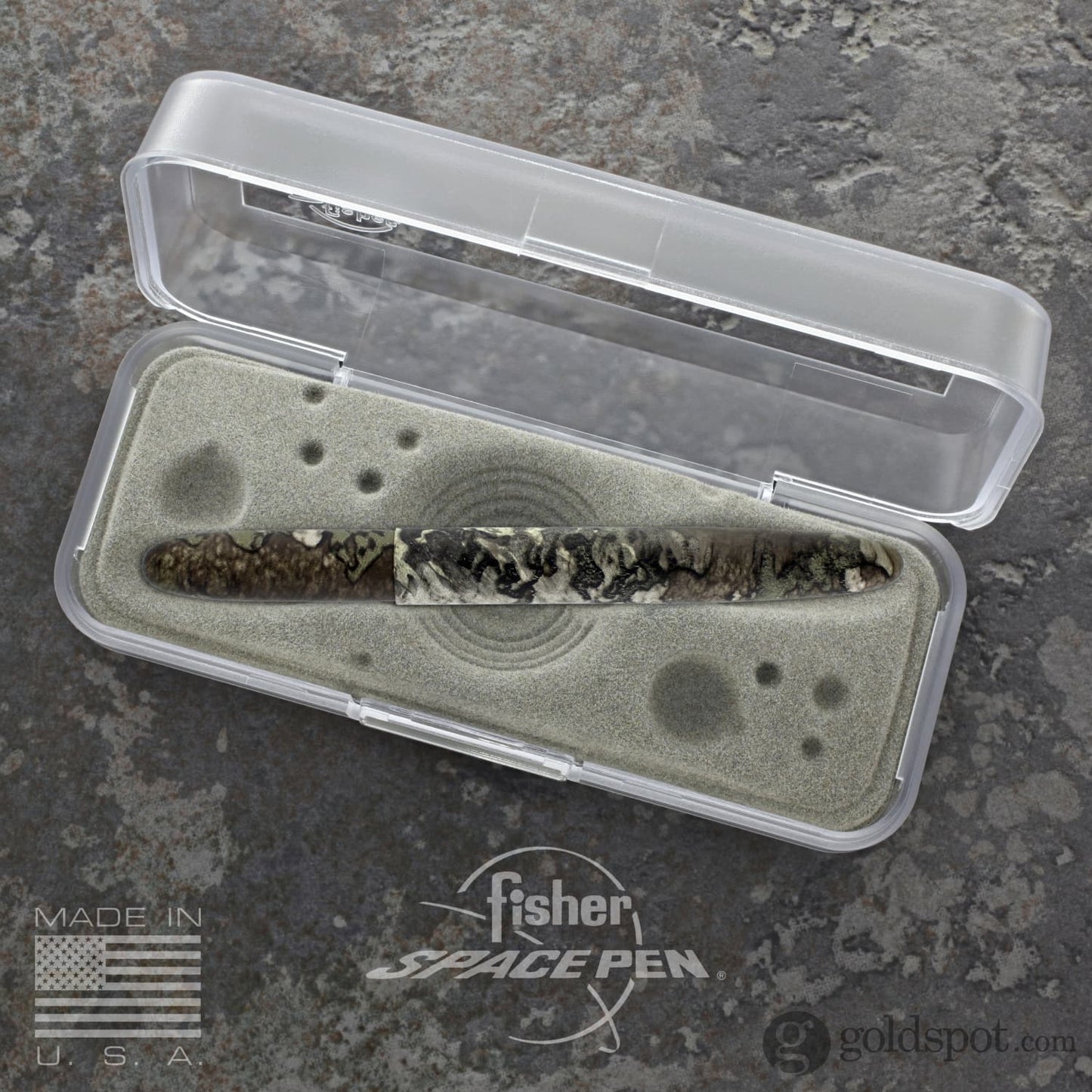 Fisher Space Pen Bullet Ballpoint Pen in TrueTimber Strata Camouflage Ballpoint Pen