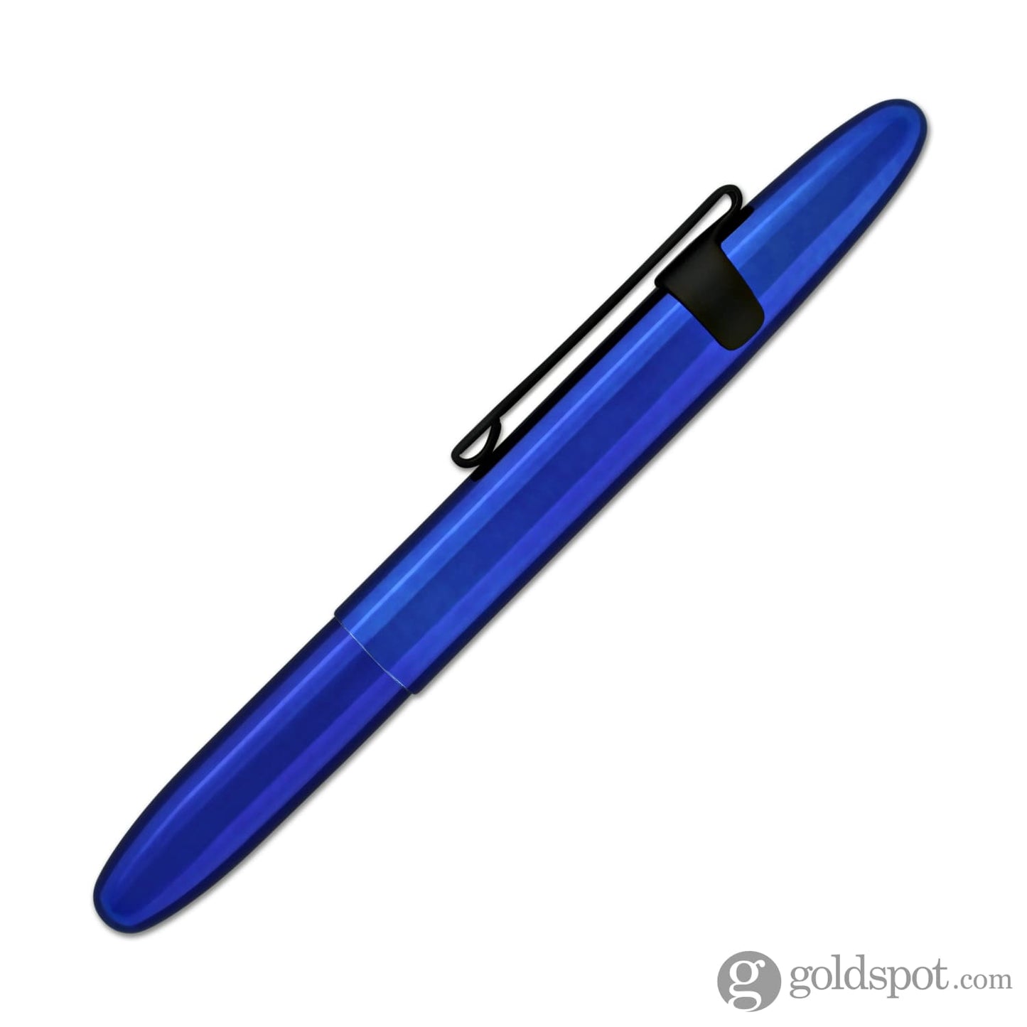 Fisher Space Pen Bullet Ballpoint Pen with Clip in Blueberry & Matte Black Ballpoint Pen