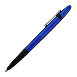 Fisher Space Pen Bullet Ballpoint Pen with Clip in Blueberry & Matte Black