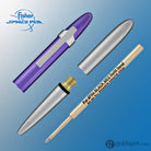 Fisher Space Pen Bullet Ballpoint Pen with Clip in Chrome & Purple Passion Ballpoint Pen