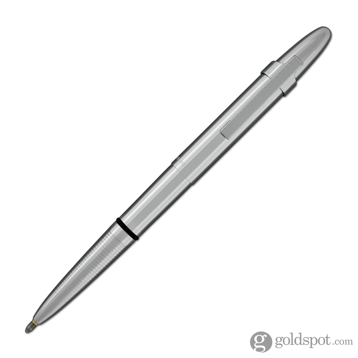 Fisher Space Pen Bullet Ballpoint Pen with Clip in Chrome Ballpoint Pen