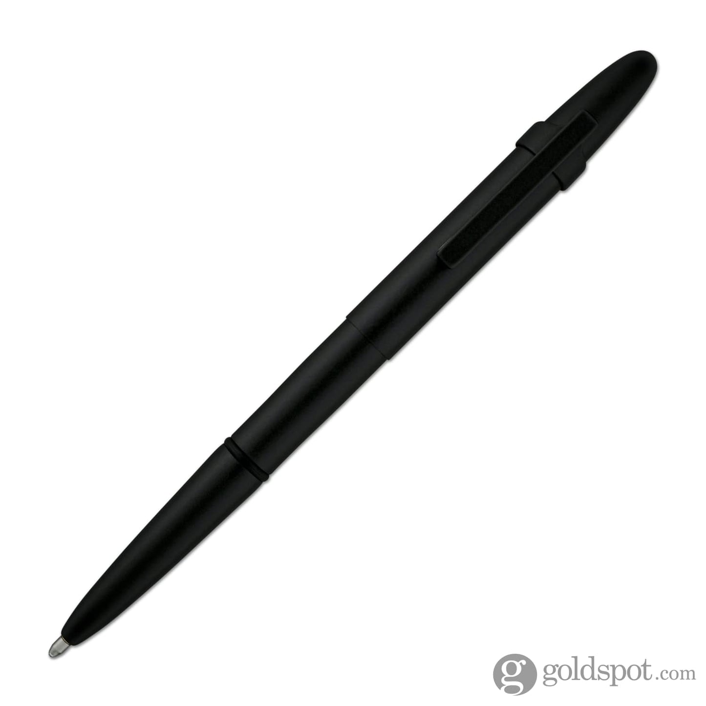 Fisher Space Pen Bullet Ballpoint Pen with Clip in Matte Black Ballpoint Pen