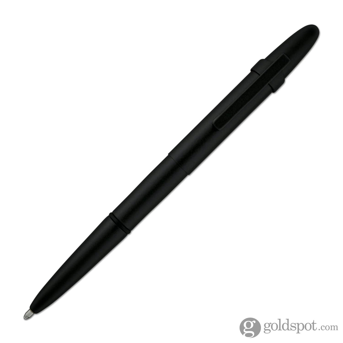 Fisher Matte Black Bullet Space Pen schwarz mit Clip 400, 31,80