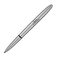 Fisher Space Pen Bullet Ballpoint Pen with Fisher Space Pen Logo in Chrome
