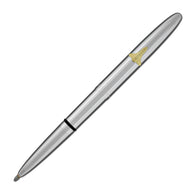 Fisher Space Pen Bullet Ballpoint Pen with Shuttle Emblem in Chrome
