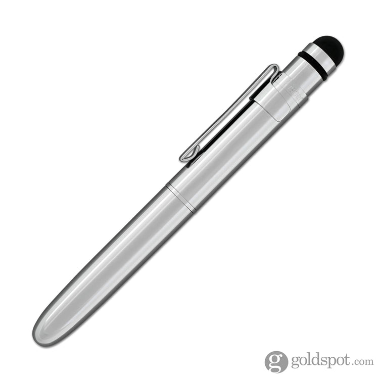 Fisher Space Pen Bullet Grip Ballpoint Pen with Stylus & Clip in Chrome Ballpoint Pen