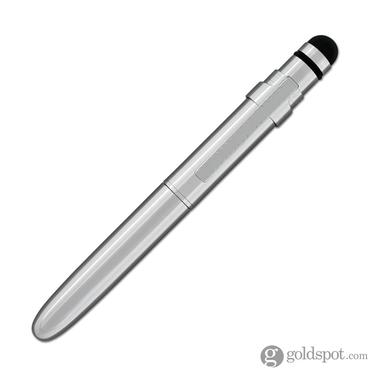 Fisher Space Pen Bullet Grip Ballpoint Pen with Stylus & Clip in Chrome Ballpoint Pen