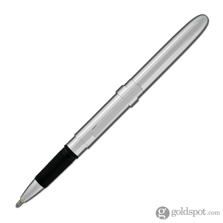 Fisher Space Pen Bullet Grip Ballpoint Pen with Stylus & Clip in Chrome Ballpoint Pen