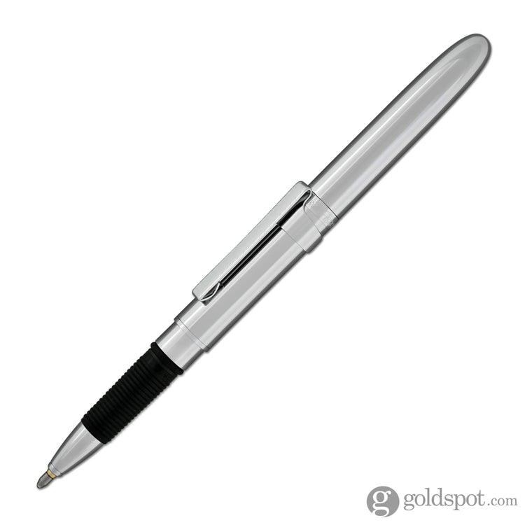 Fisher Space Pen Bullet Grip Ballpoint Pen with Stylus & Clip in Chrome Ballpoint Pen
