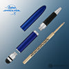 Fisher Space Pen Bullet Grip Stylus Ballpoint Pen with Stylus in Blue Lacquer Ballpoint Pen