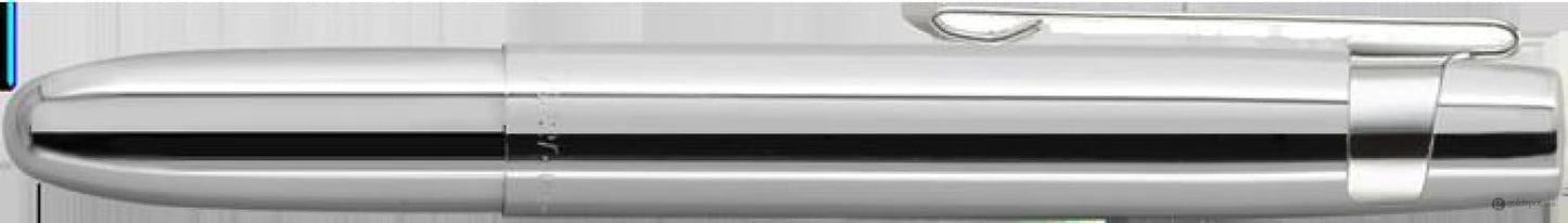 Fisher X-Mark Bullet Space Ballpoint Pen Chrome Finish Flat Top Ballpoint Pen