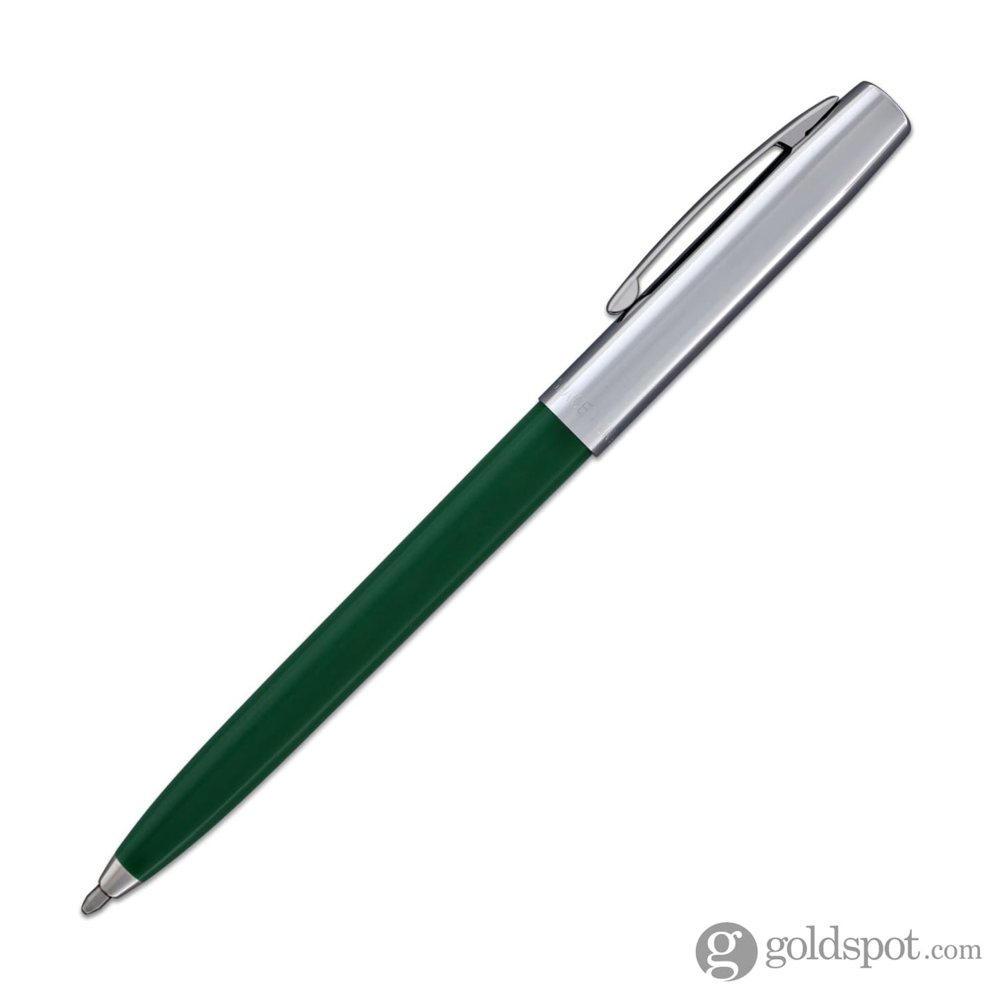 Fisher Space Pen Cap-O-Matic Ballpoint Pen in Green & Chrome Ballpoint Pen
