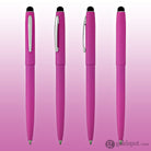 Fisher Space Pen Cap-O-Matic Ballpoint Pen in Matte Pink with Stylus Ballpoint Pen