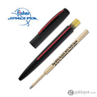 Fisher Space Pen Cap-O-Matic Ballpoint Pen in Non-Reflective Black Firefighter Edition Ballpoint Pen