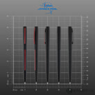 Fisher Space Pen Cap-O-Matic Ballpoint Pen in Non-Reflective Black Firefighter Edition Ballpoint Pen