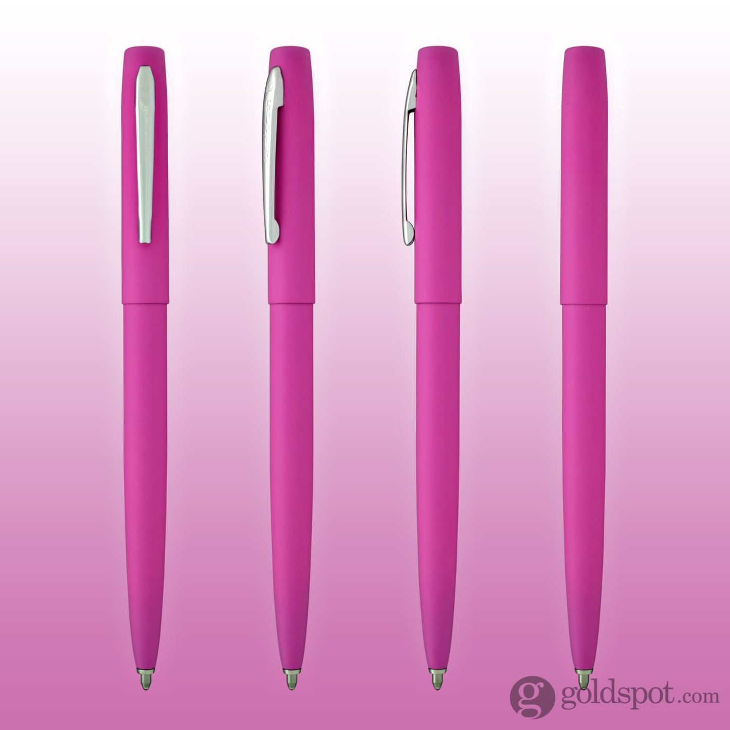 Fisher Space Pen Cap-O-Matic Ballpoint Pen in Powder Coated Matte Pink Ballpoint Pen